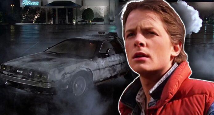 Volver al futuro DeLorean Michael J. Fox