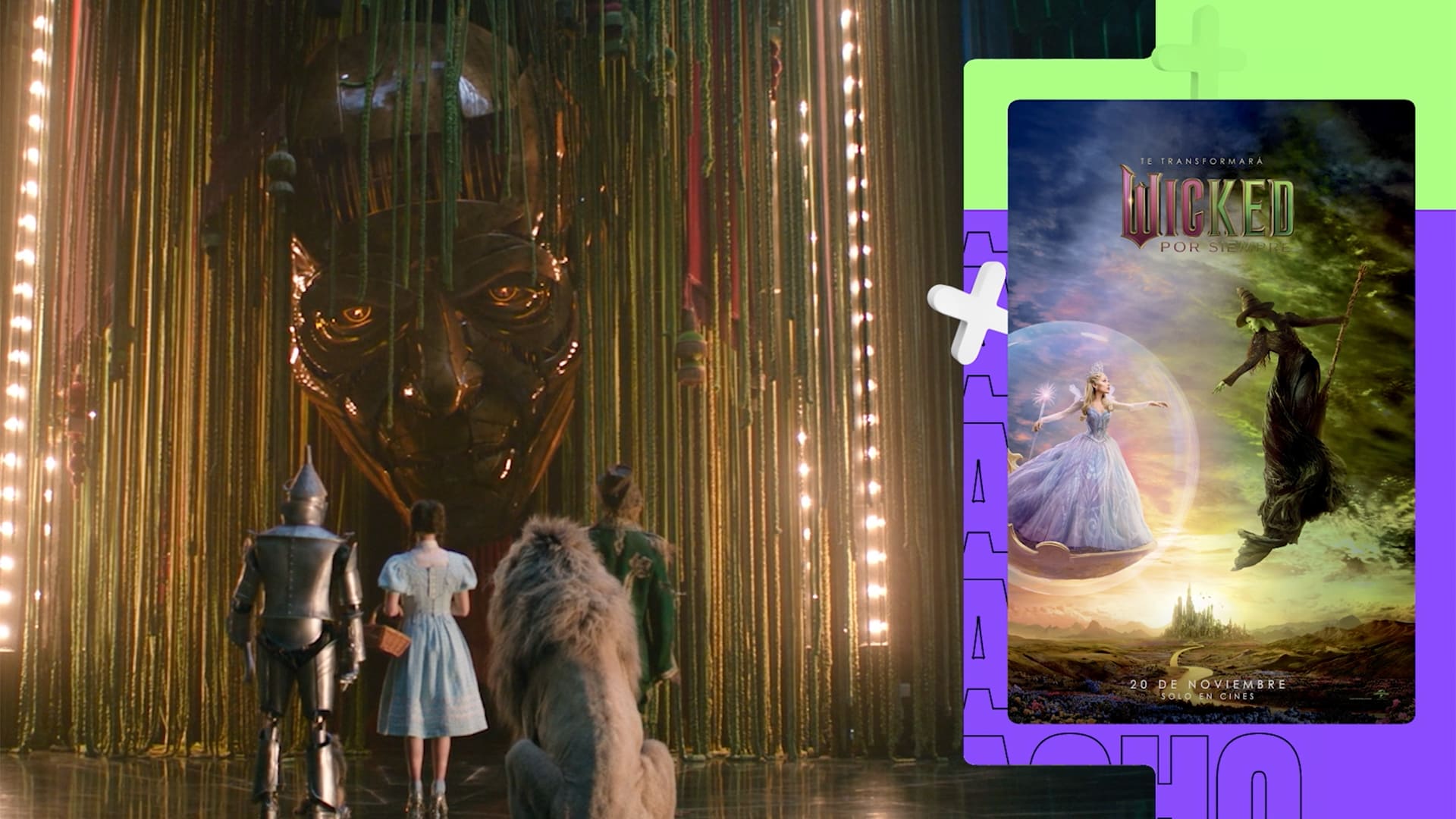 wicked por siempre dorothy amigos