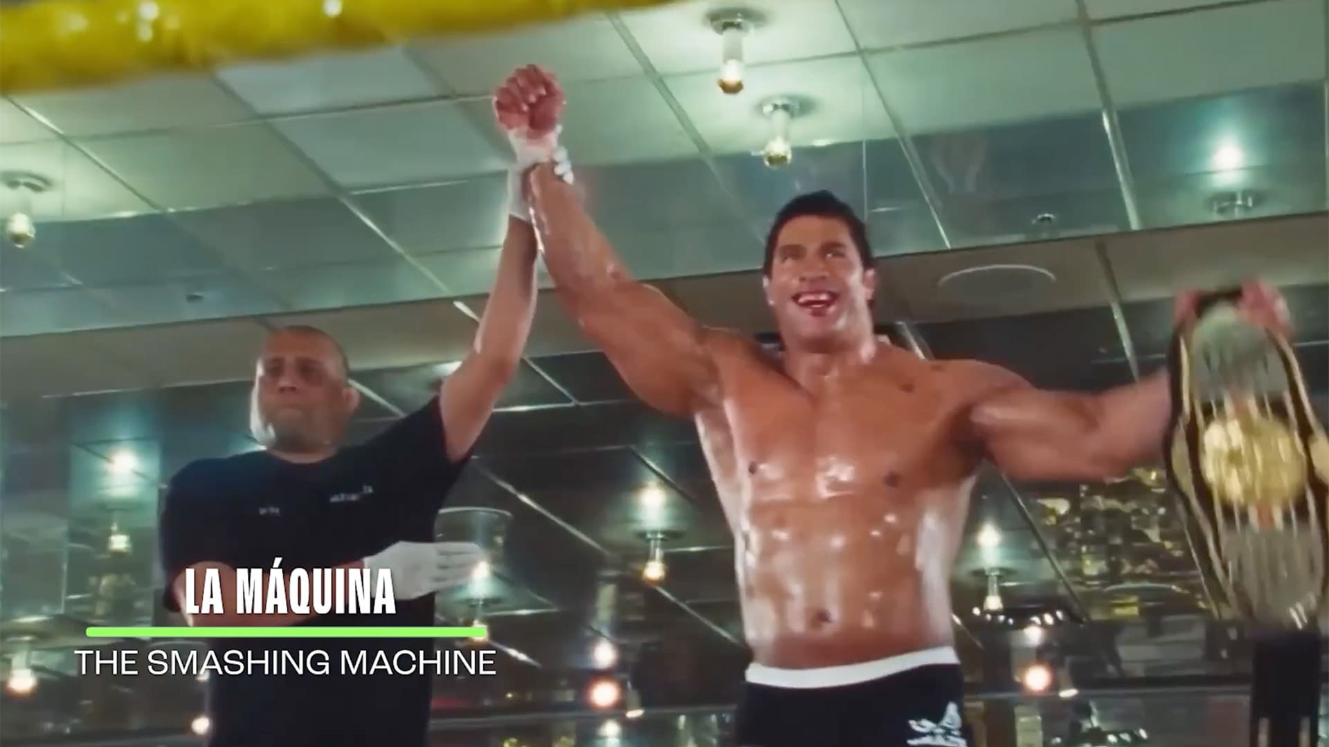 Dwayne Johnson en "La Roca"