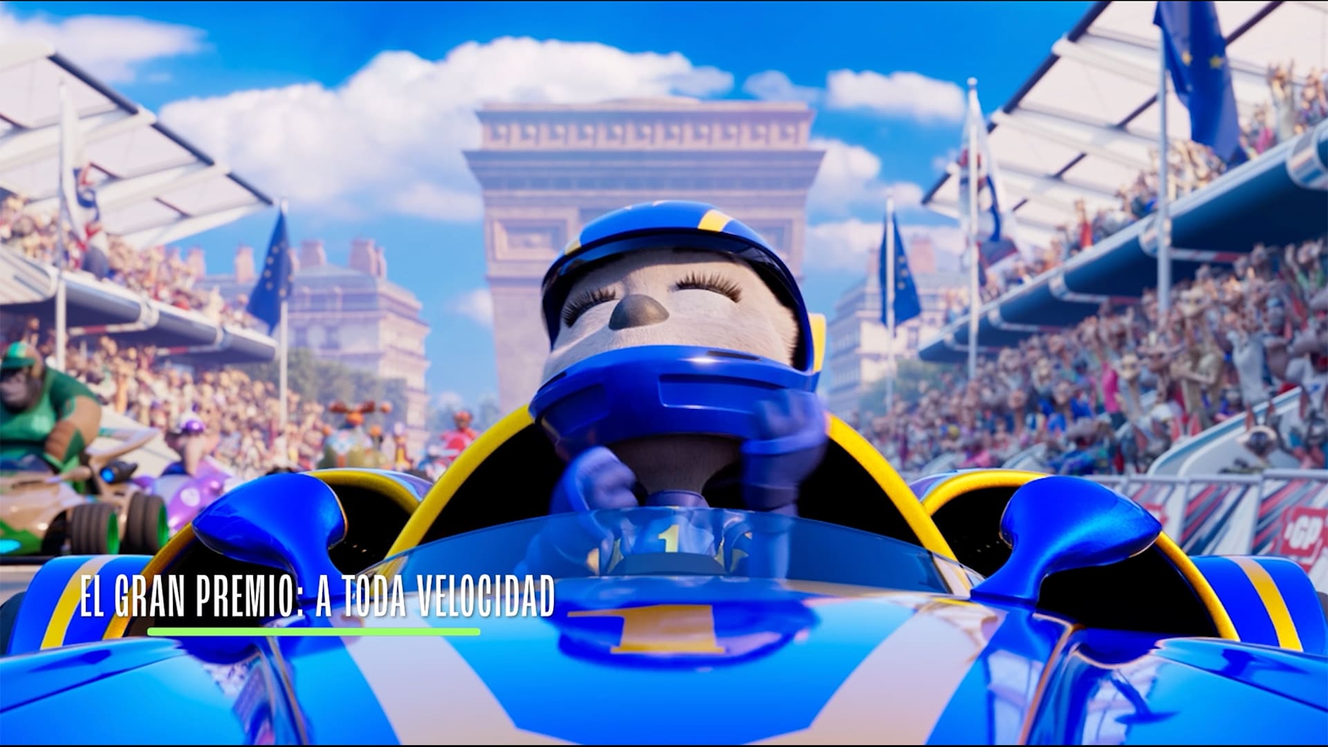 el gran premio a toda velocidad