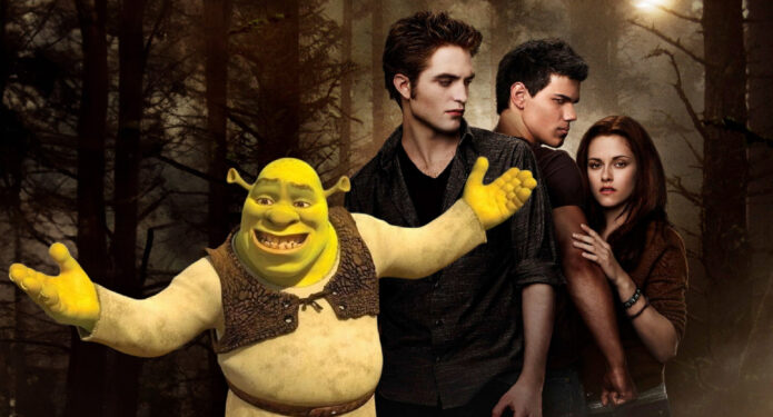 Crepúsculo y Shrek