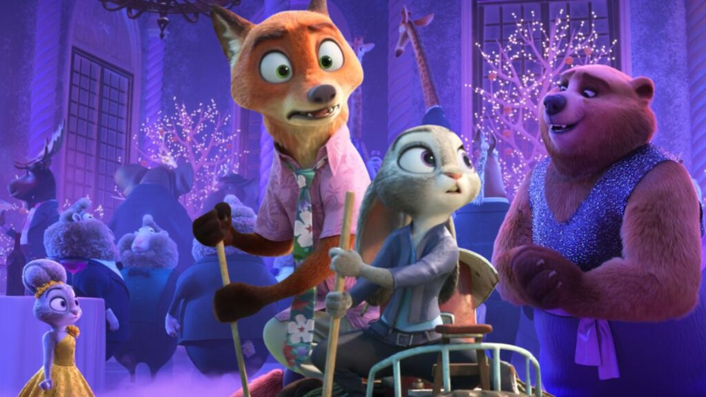 El carisma de los personajes en Zootopia se mantiene en esta segunda película