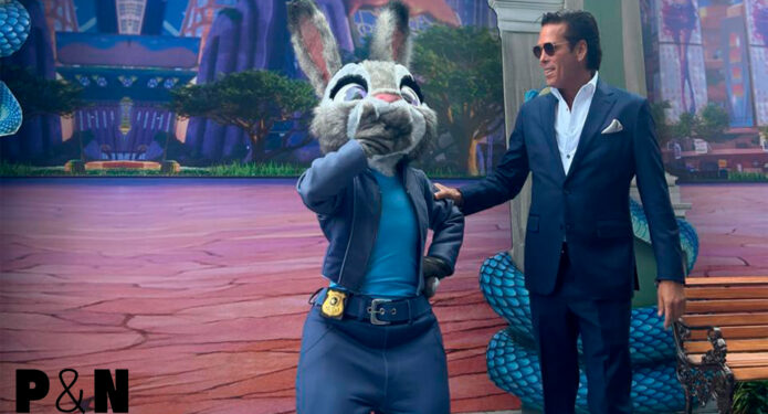 Roberto Palazuelos en premiere de Zootopia 2