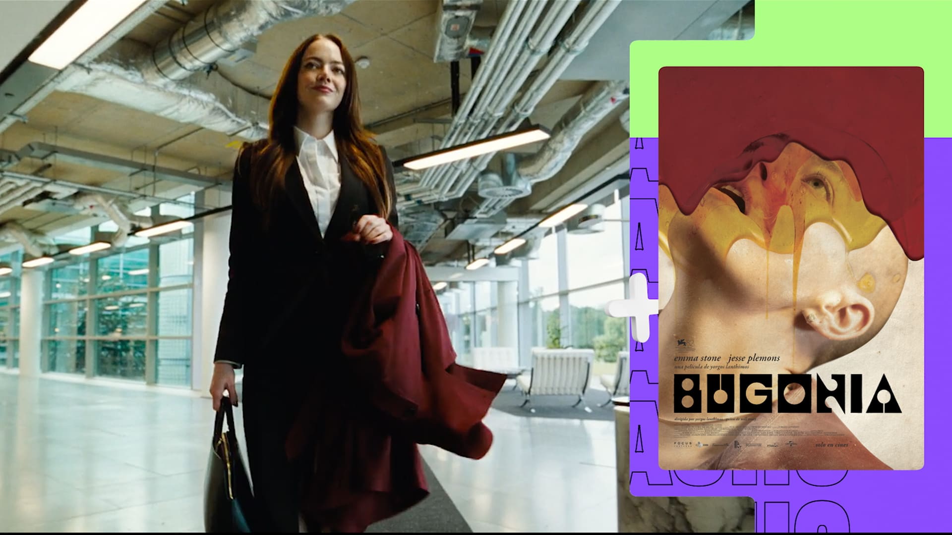 Emma Stone en Bugonia, Dolores Premium cinépolis