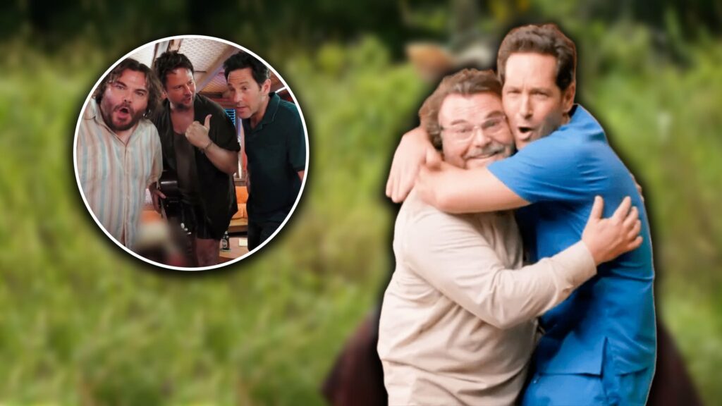 Paul Rudd y Jack Black amistad