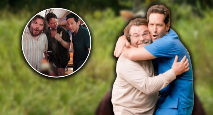 Paul Rudd y Jack Black amistad