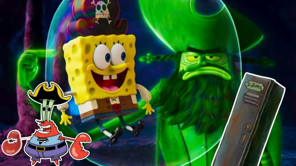 Referencias en Bob Esponja: En busca de los pantalones cuadrados