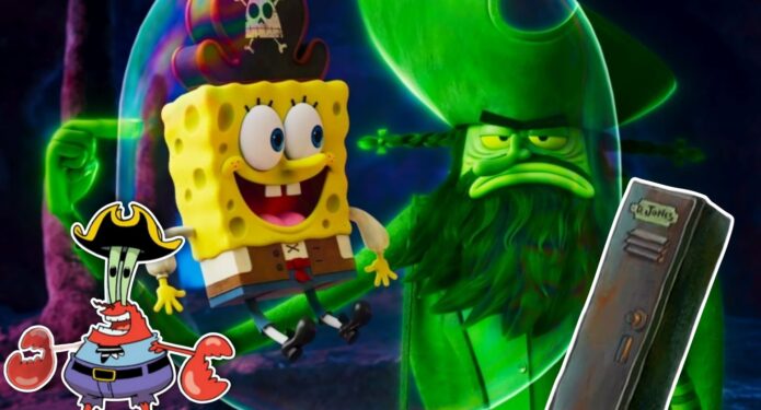 Referencias en Bob Esponja: En busca de los pantalones cuadrados