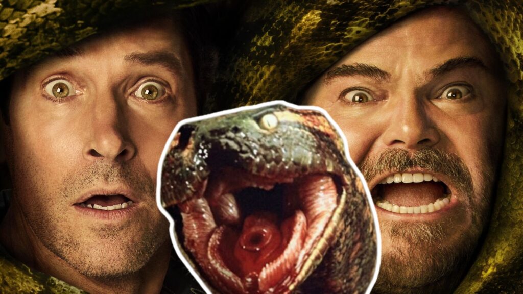 Serpientes del cine Anaconda Paul y Jack