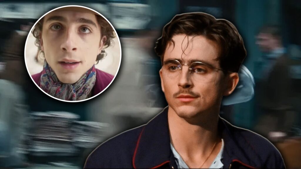 Timothée Chalamet vista Marty Supremo