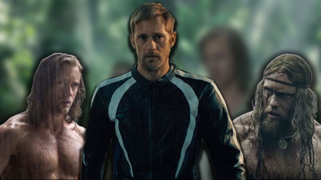 Alexander Skarsgård Wicker transformación