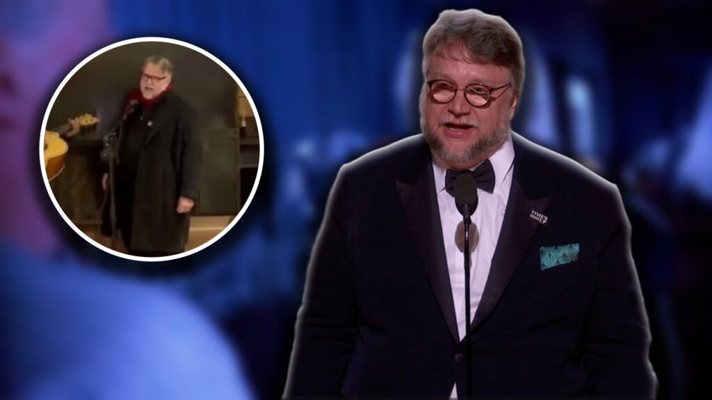 Guillermo del Toro Sundance mariachi tortillas