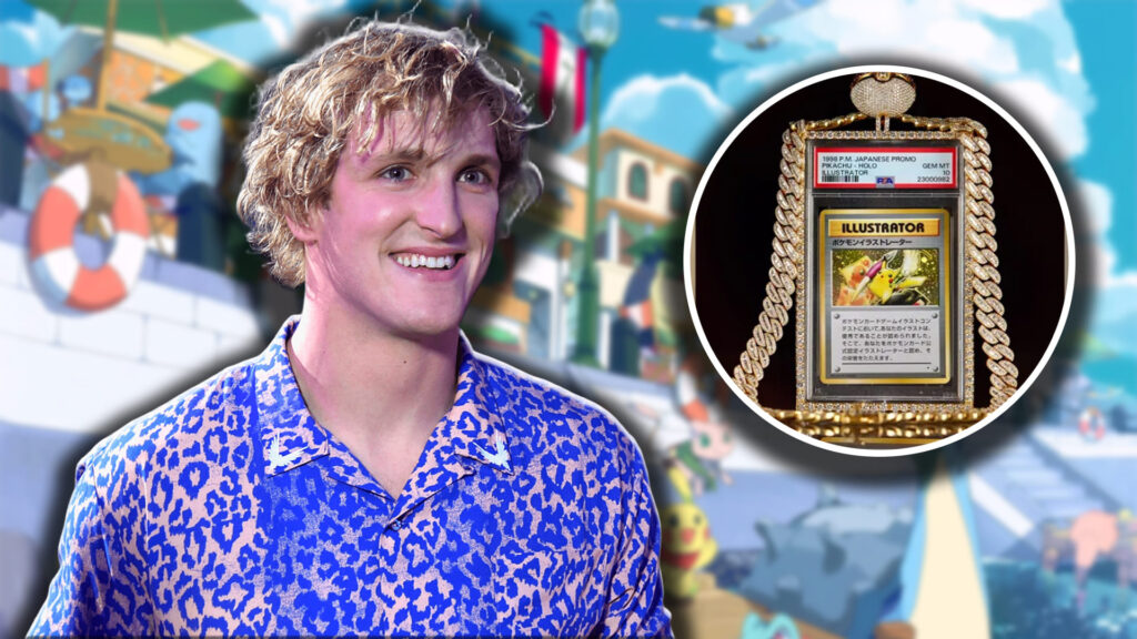 Logan Paul carta Pokémon