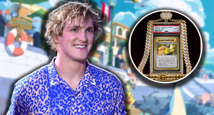 Logan Paul carta Pokémon