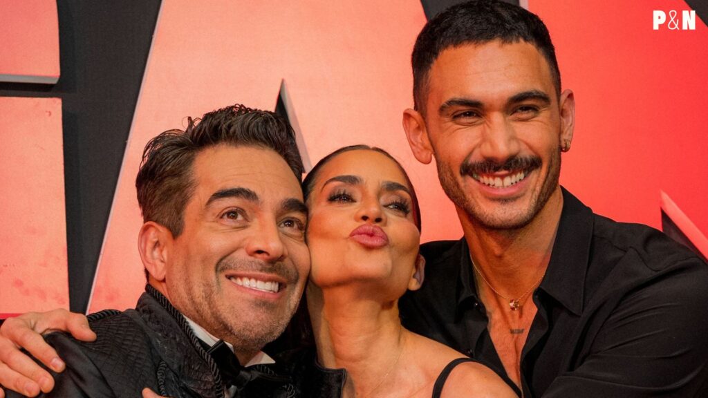 Omar Chaparro Alejandro Speitzer y Paola Nuñez