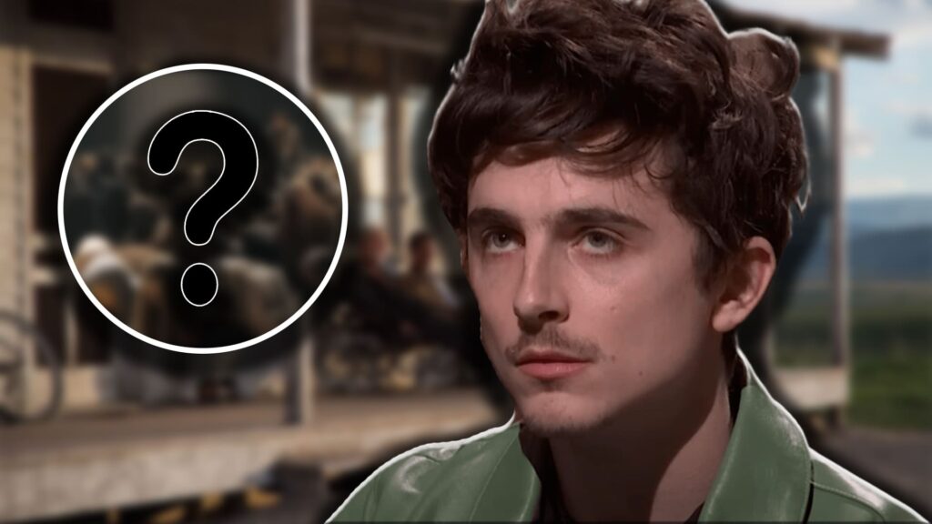 Timothée Chalamet momento incómodo actor