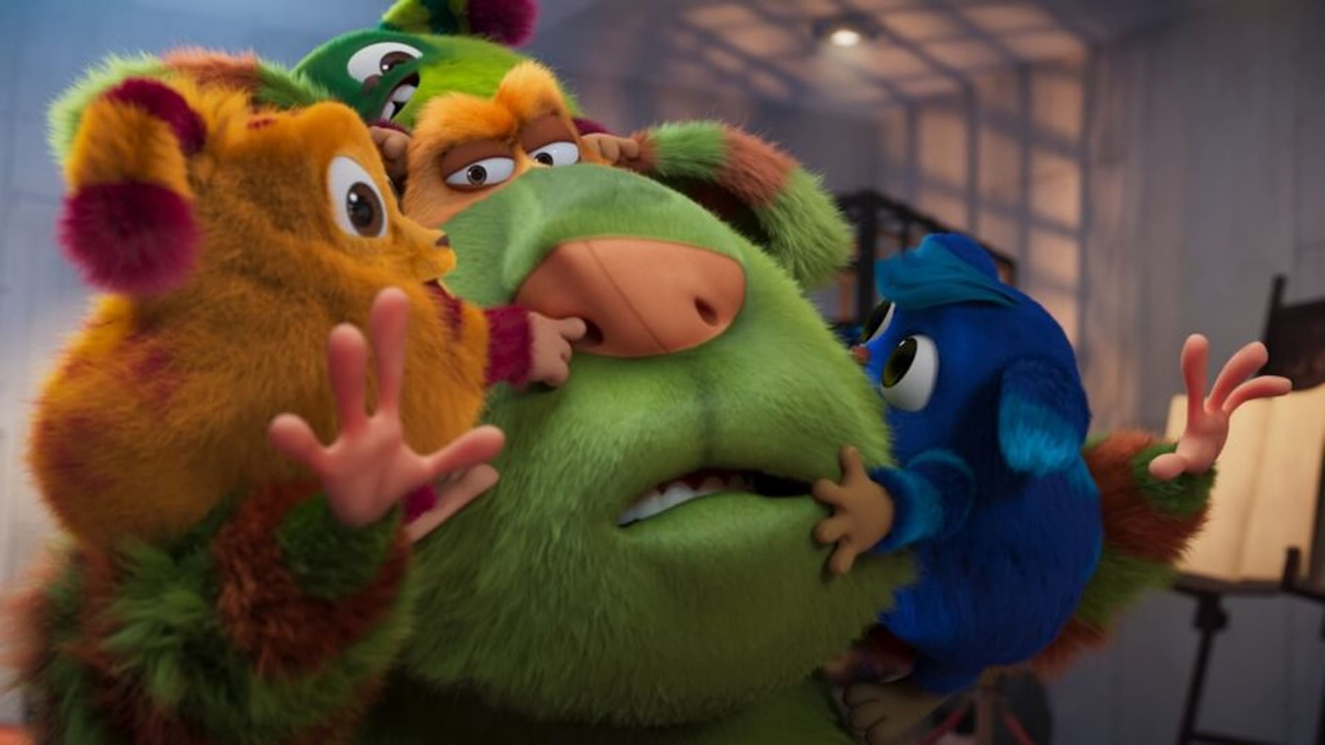 Pequeños monstruos película animada cartelera cinépolis