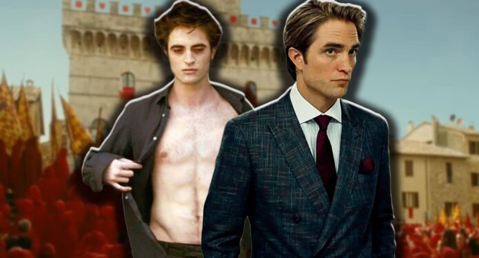 Robert Pattinson abdominales Luna nueva