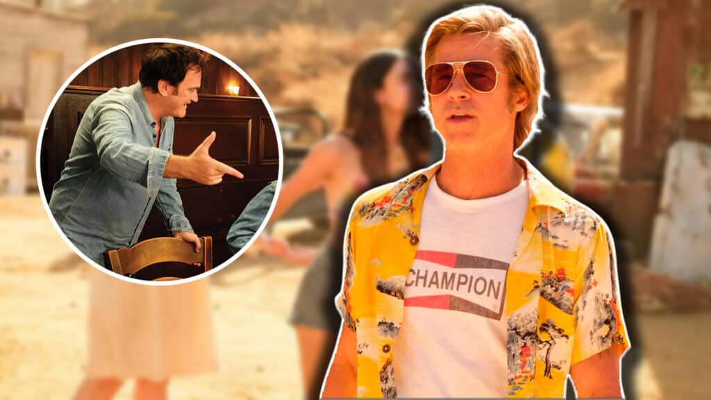 Brad Pitt pelea Quentin Tarantino