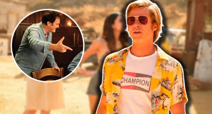 Brad Pitt pelea Quentin Tarantino