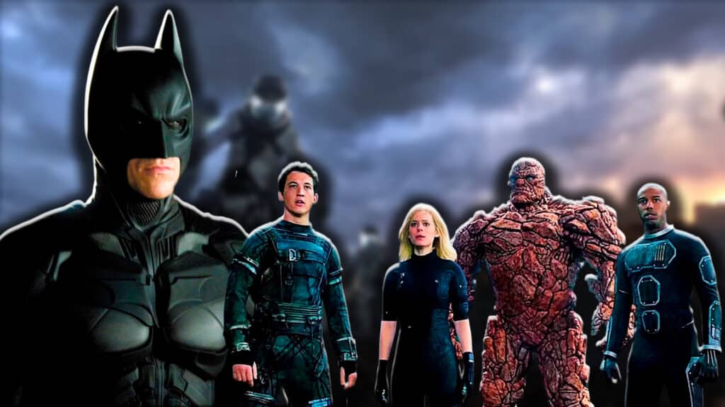 Los 4 Fantásticos Batman de Nolan