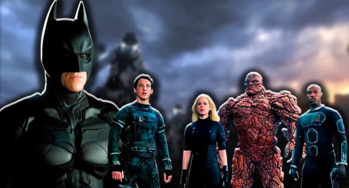 Los 4 Fantásticos Batman de Nolan
