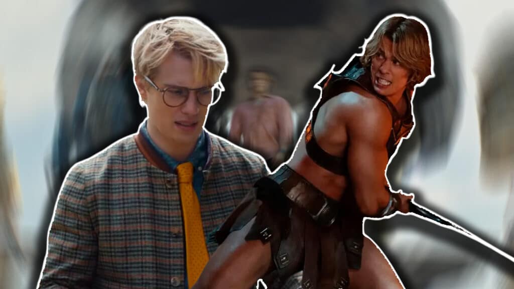 Nicholas Galitzine He-Man transformación