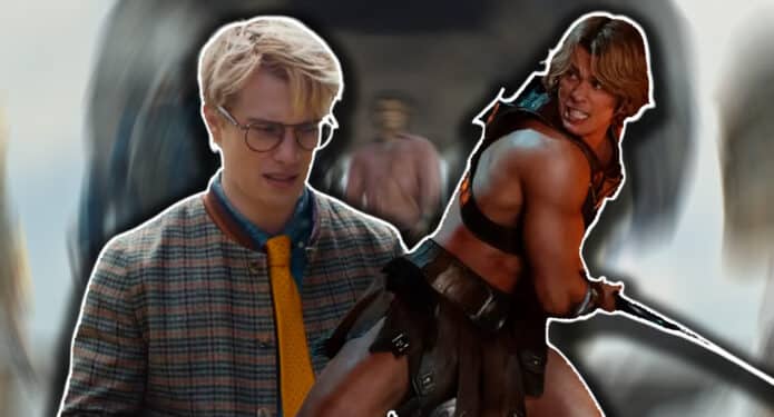 Nicholas Galitzine He-Man transformación