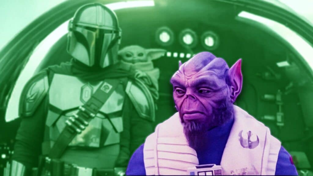 zeb orrelios the mandalorian & and grogu