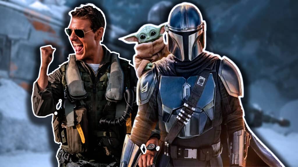 Top Gun inspiración Mandalorian