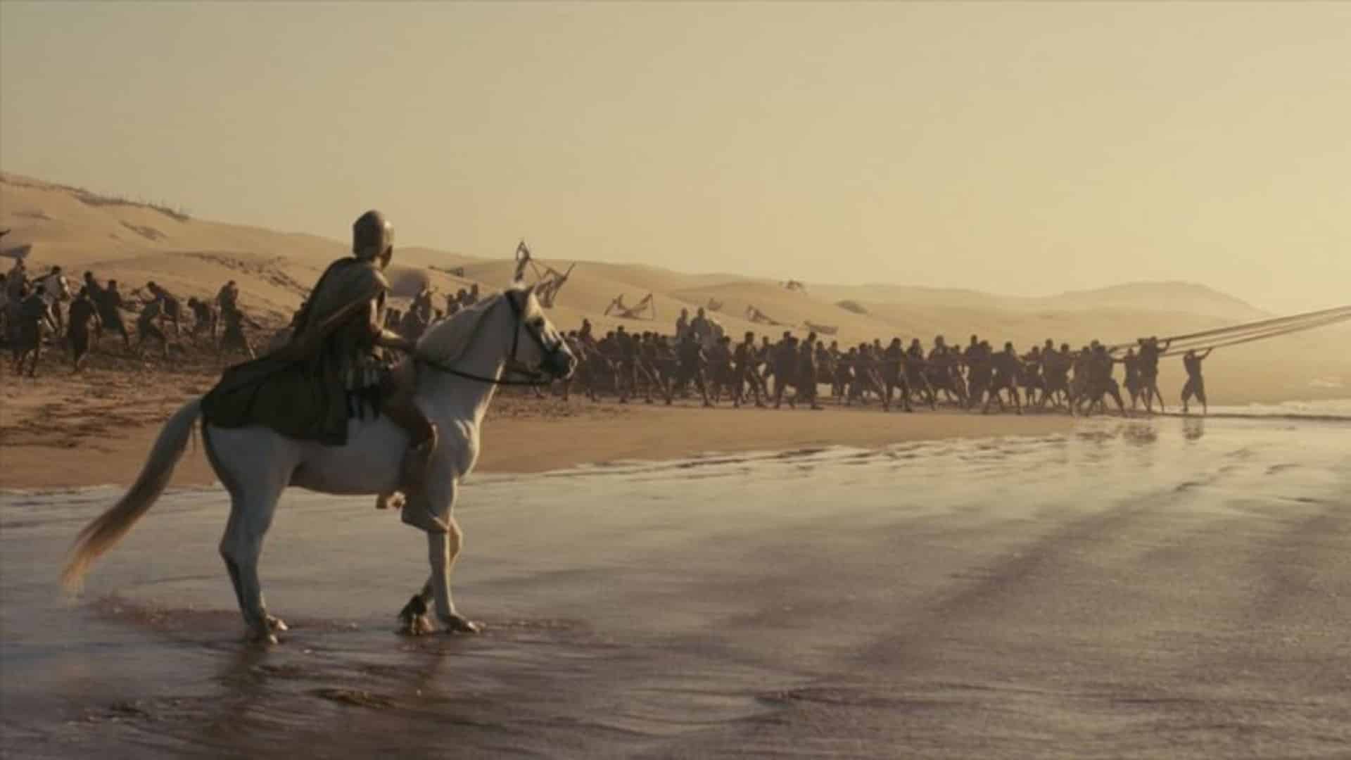 La odisea escena caballos
