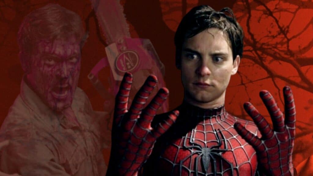paralelismos cinematográficos, Evil Dead, Spider-Man, Sam Raimi, referencias, guiños