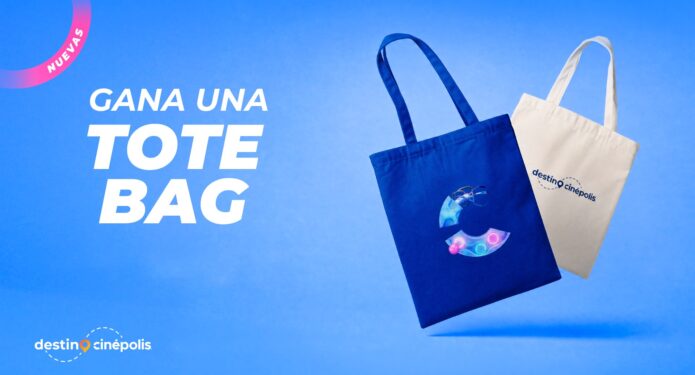 Tote Bags Destino Cinépolis cómo ganar una
