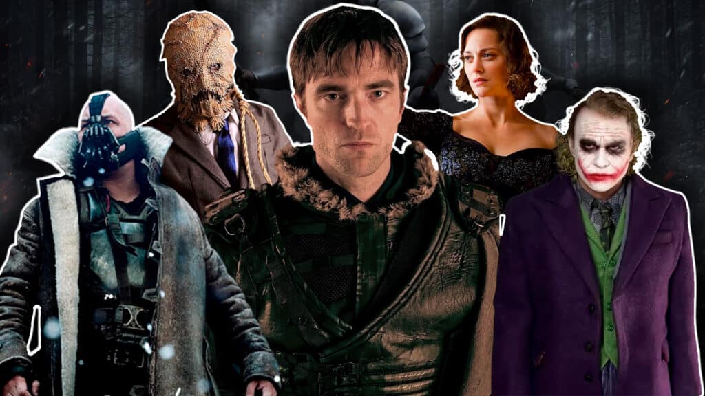 Villanos películas de Christopher Nolan