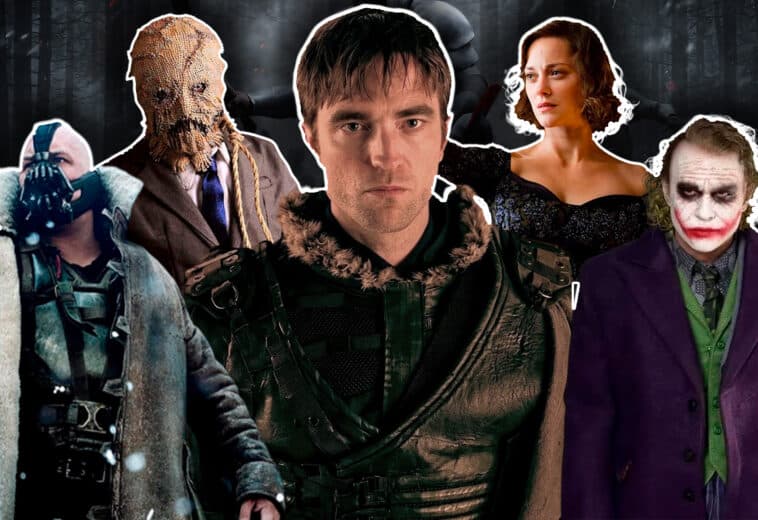 Villanos películas de Christopher Nolan