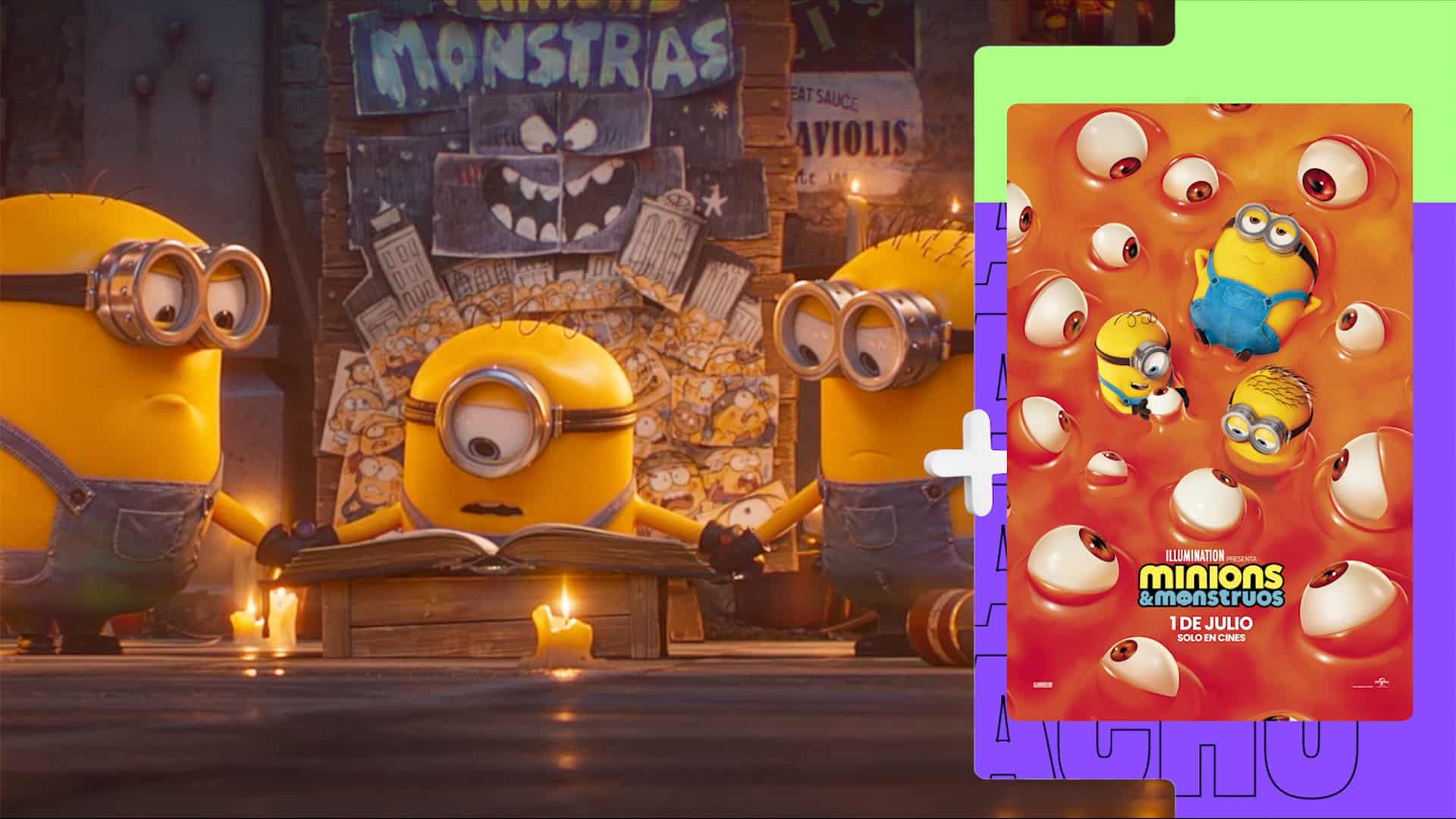 Minions invocando monstruos