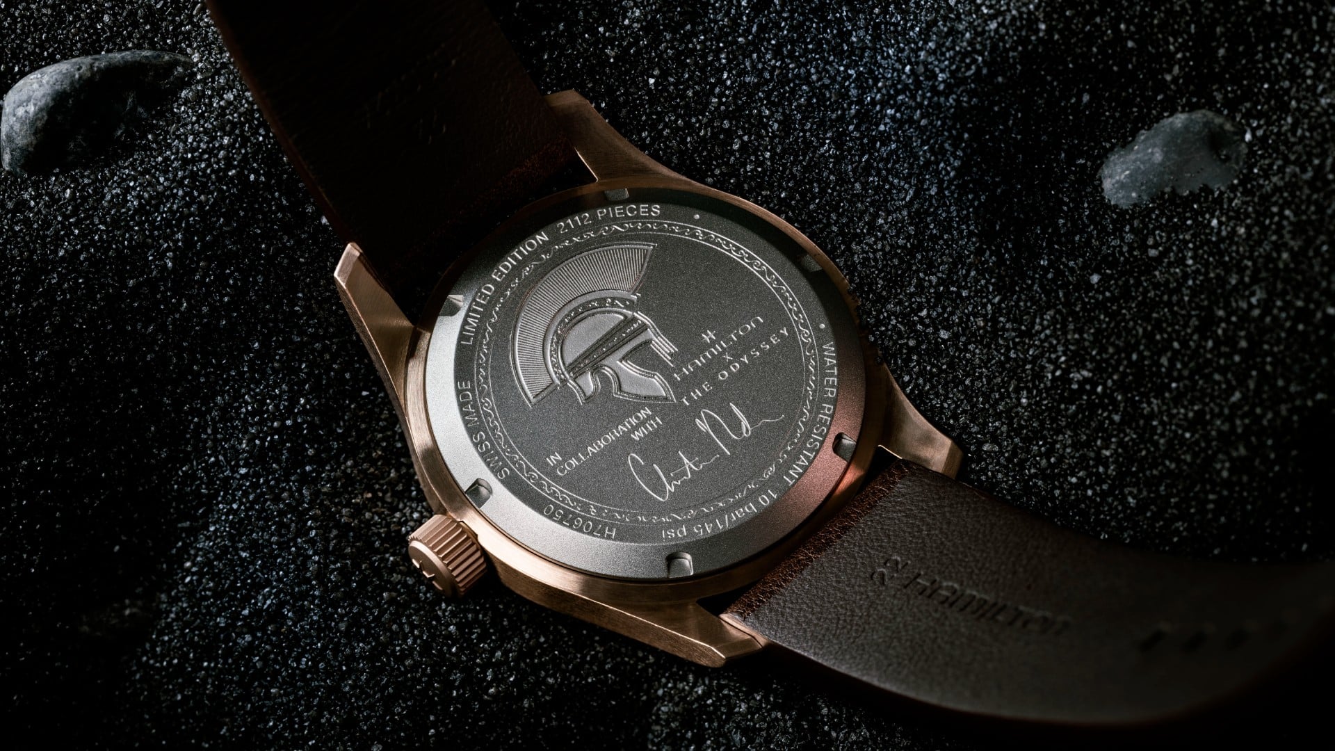 reloj Hamilton edición especial La odisea de Christopher Nolan