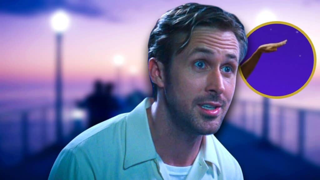 La La Land, 2016, poster, 2026, ryan gosling hand