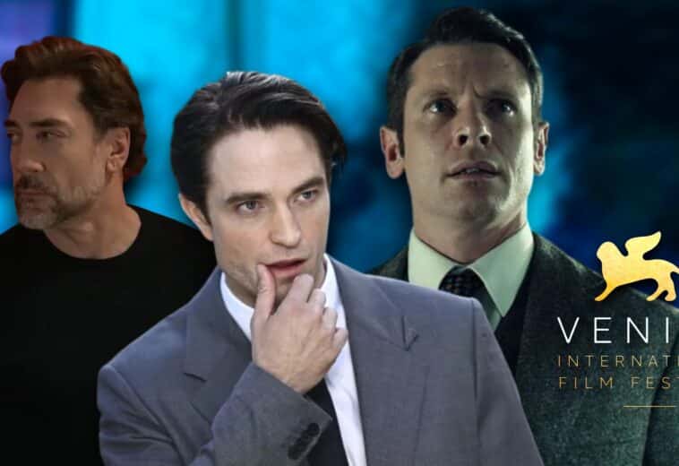 Javier Bardem, Robert Pattinson, Jack O'Connell, venecia