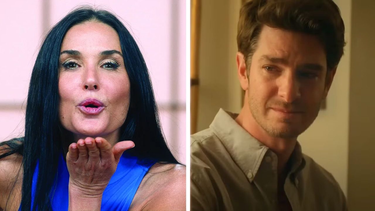 Demi Moore y Andrew Garfield rumores de romance