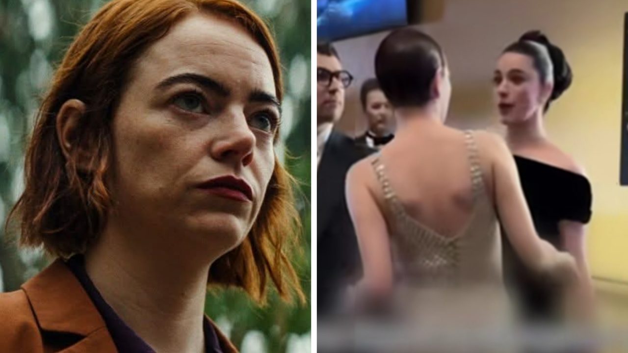 Margaret Qualley y emma stone se pelearon Oscar 2025