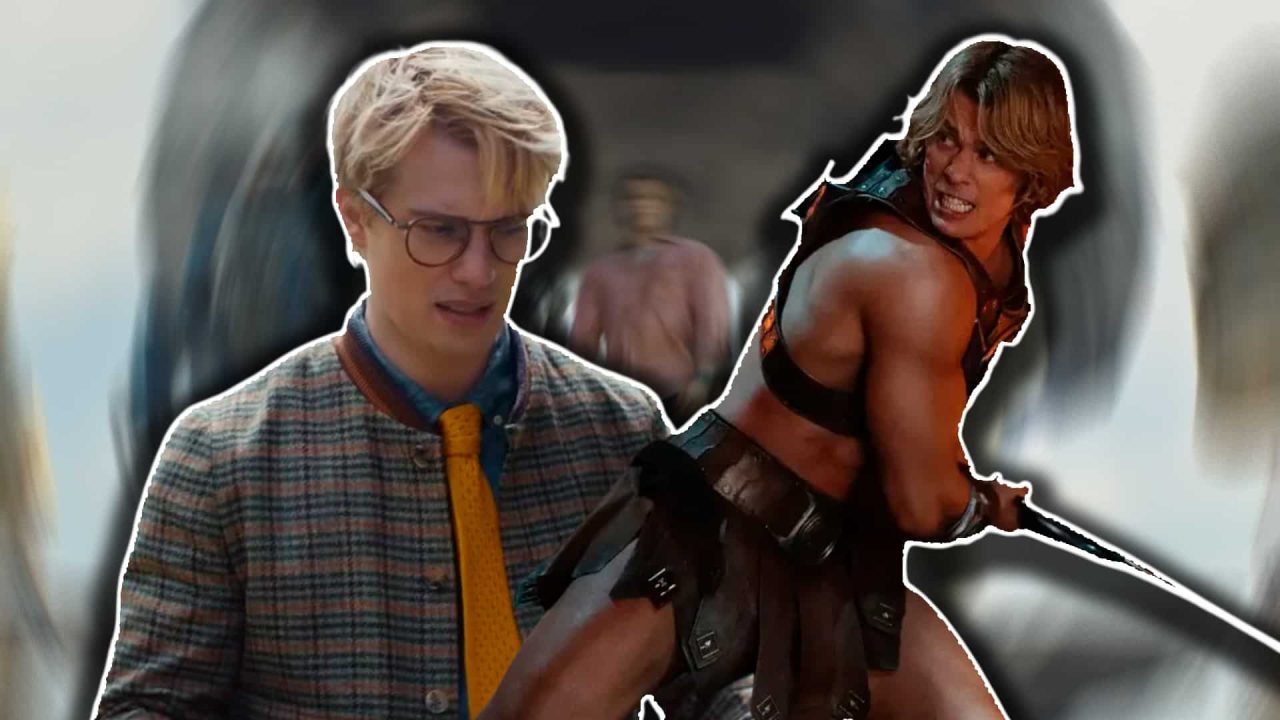 Nicholas Galitzine He-Man transformación