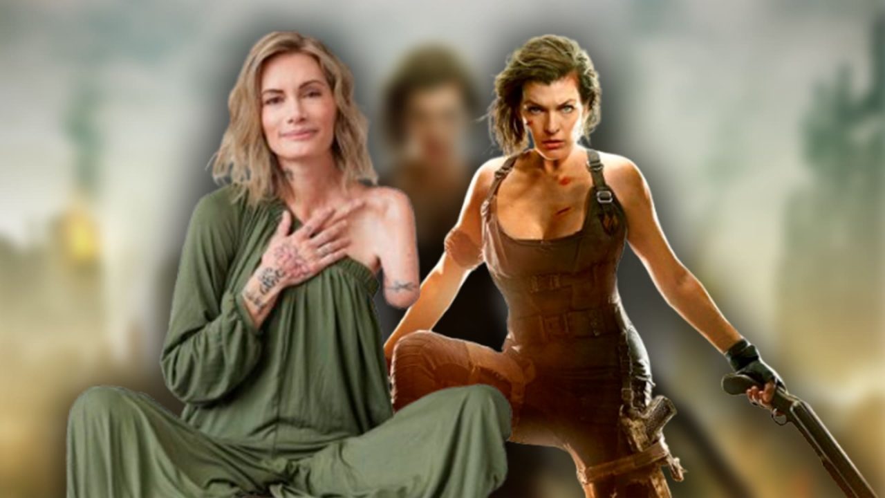 Olivia Jackson stunt Resident Evil