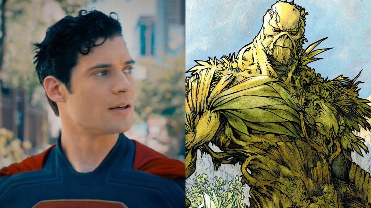 Superman y Swamp Thing James Gunn