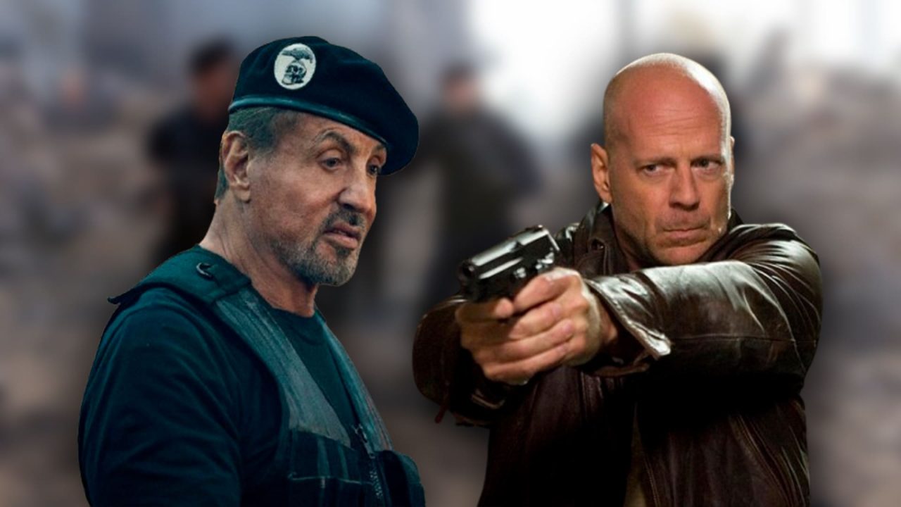 Sylvester Stallone y Bruce Willis rivalidad