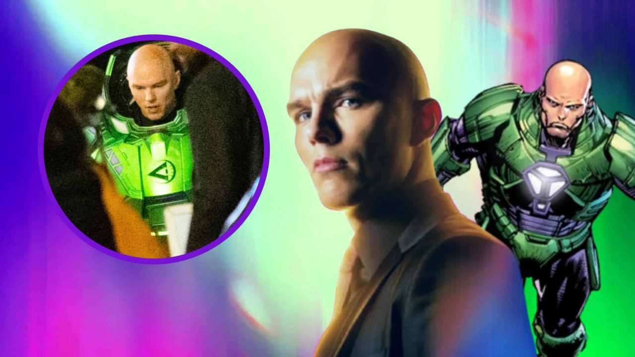 Lex Luthor, armadura, traje de guerra, Nicholas Hoult