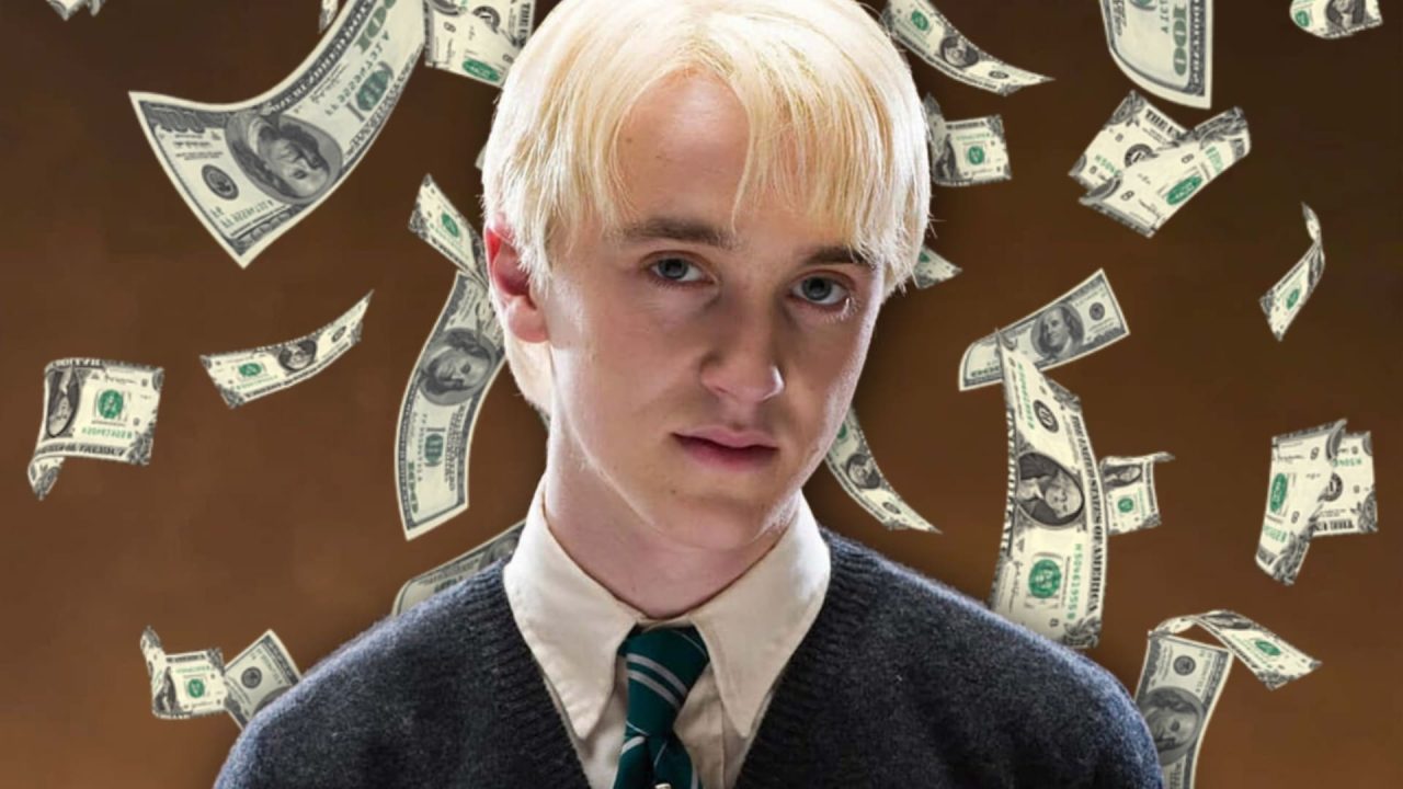 tom felton ganó miles por cada minuto en harry potter